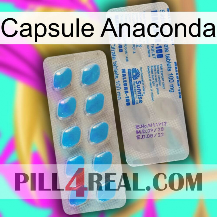 Anaconda Capsule new15